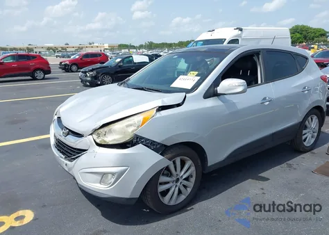 2013 Hyundai Tucson Limited из США, поврежденный, VIN KM8JU3AC6DU598186